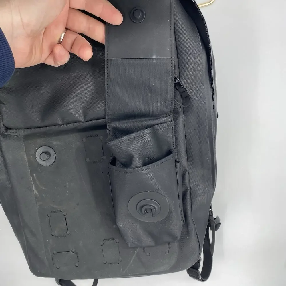 Black Ember Citadel Modular Backpack Black Tech Laptop Travel Commuter Bag